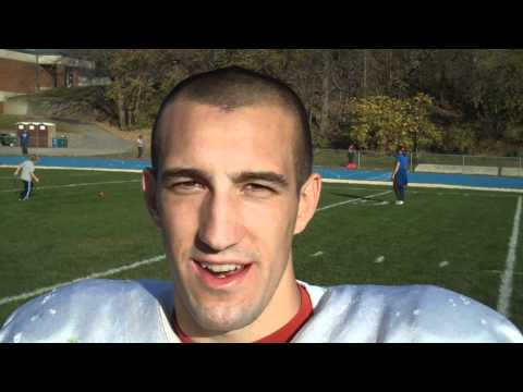 Central College running back Kyle Wood