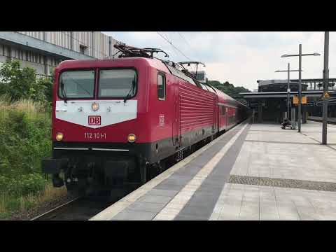 BR 112 101-1 "Latz" als RE5 nach Rostock Hbf mit Makro