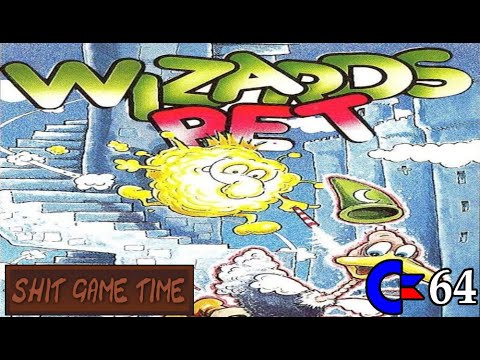 SHIT GAME TIME: WIZARDS PET (C64 - Contains Swearing!)