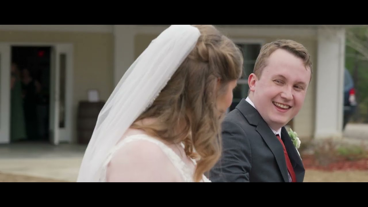 Jared & Sarah wedding film at The Venue at Hidden Falls, Flomaton, AL