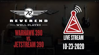 Video thumbnail for Warhawk 390 vs Jetstream 390! by Reverend Guitars
