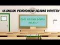Soal Agama Kristen Smp Kelas 7