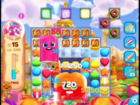 Cookie Jam Blast Level 548 - NO BOOSTERS 🍪 | SKILLGAMING ✔️