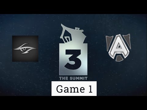 Dota 2 Team Secret vs Alliance | The summit 3 Game 1