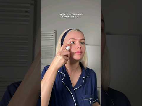 GRWM for day shift as a nurse in the emergency room #grwm grwm#shorts #skim