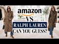 RALPH LAUREN VS AMAZON: Can You Get the Fall Look for Less?!