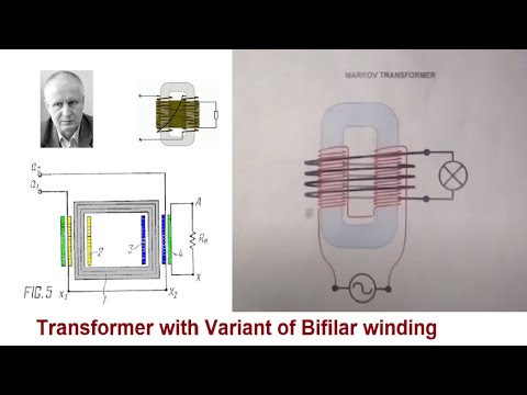 Transformer with Variant of Bifilar Winding: Schematics and Testing | Free Energy