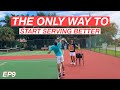 6 Hours of Serve Practice in 2 Days. This Happened | 10-Day Tennis Transformation EP9