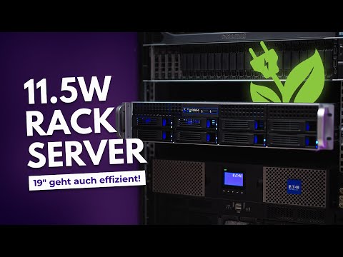 Der EFFIZIENTESTE 19” Home Server - unRaid Server Build 2024
