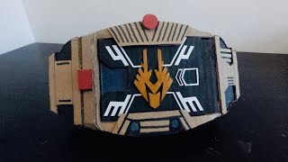 Download lagu How to make Kamen Rider Ryuki Henshin Belt from Cardboard | membuat Henshin Belt dari kardus mp3