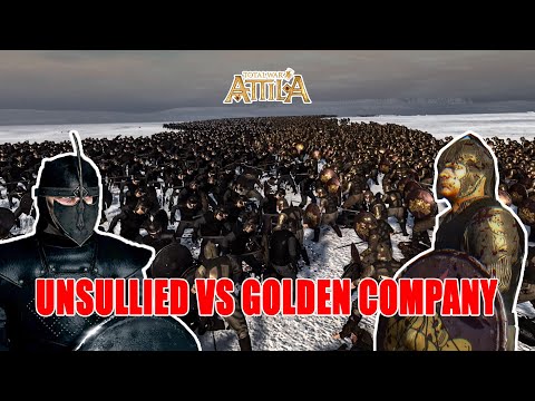 10000 Golden Company VS 10000 Unsullied  - Game Of Thrones Cinematic Battle - 20000 Unit Battle