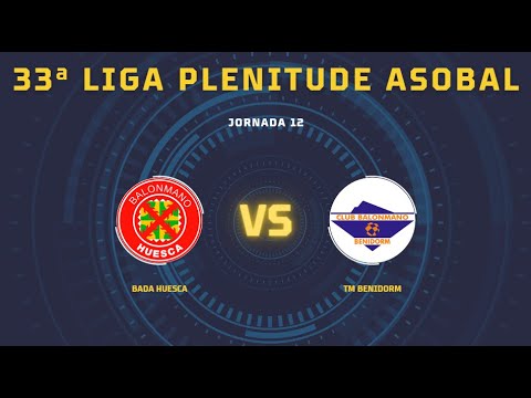 33ª Liga Plenitude Plenitude ASOBAL J12: Bada Huesca - BM. Benidorm 28-29