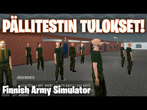 Olin PAREMPI PÄLLITESTIS kun STRANDEN! | Finnish Army Simulator