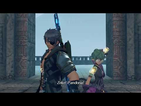 Reunited with Zeke and Pandoria  . Cutscene . Xenoblade Chronicles 2 .
