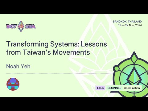 Transforming Systems: Lessons from Taiwan's Movements preview