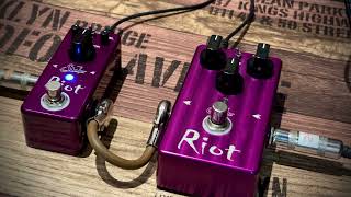 Video thumbnail for Suhr Riot vs Riot mini by JAM's Factory 1996
