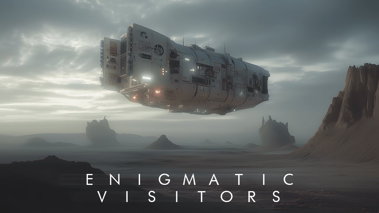 ENIGMATIC VISITORS | Deep Meditation Ambient | Alien World Soundscape | Ambience, Background