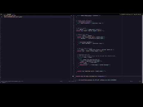 YouTube video