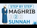 How to Pray - 2 Rakat Sunnah Maghrib Namaz - New Muslim Guide to Salah & Beginners Step by Step