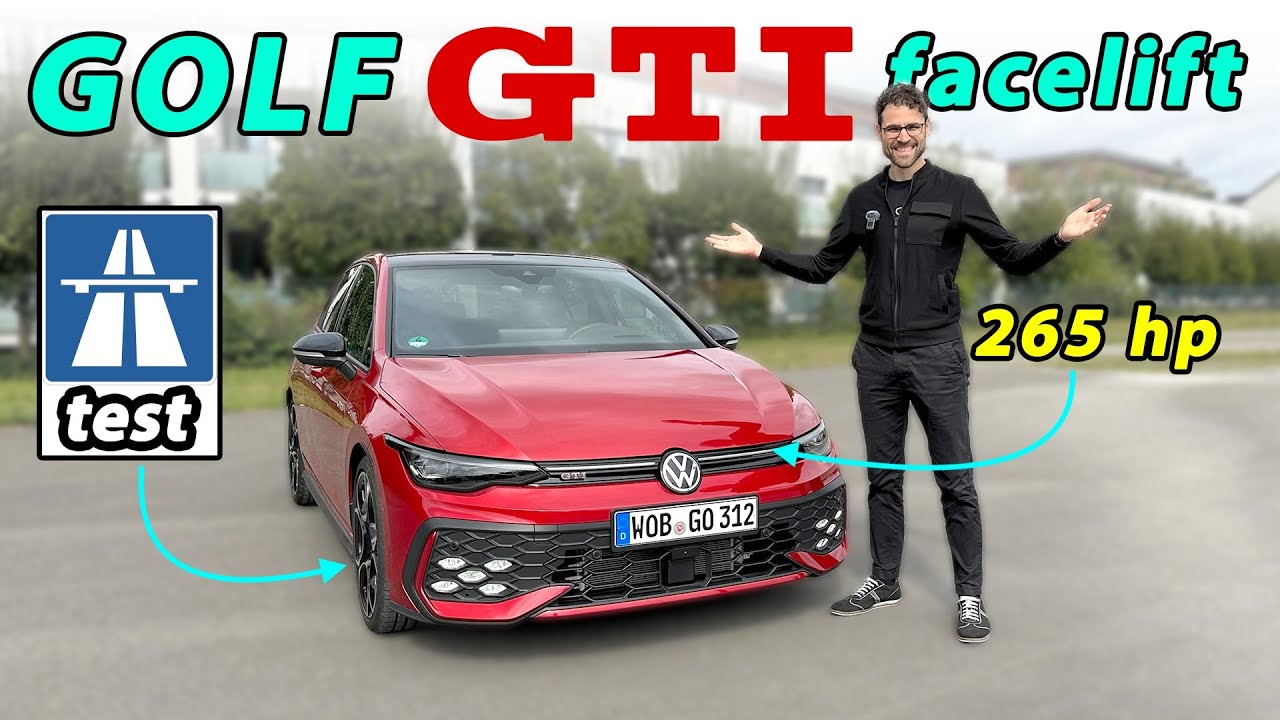 2025 VW Golf GTI facelift - with more hot hatch power out of the crisis?