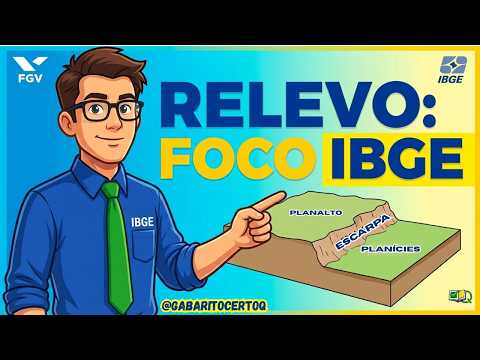 RELEVO para o IBGE: Revisão Completa (Foco na Banca FGV)