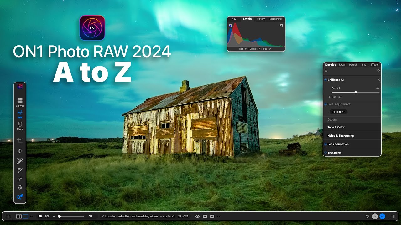 ON1 Photo RAW 2024 – A to Z