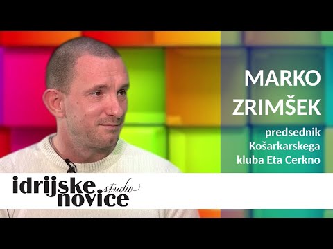 Marko Zrimšek | Idrijske novice TV studio - Športna oddaja