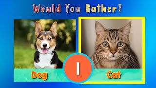 Would you Rather? Pets Edition | Cute Pets Brain Break & Movement Activity | PhonicsMan Fitness