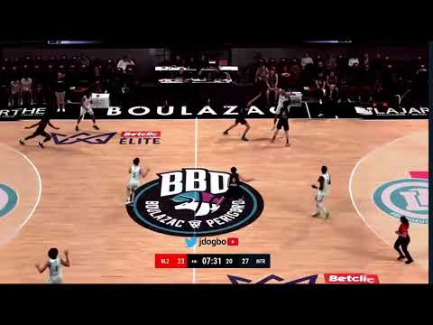 🇫🇷 Nathan Hyppolite 16 PTS on 7/8 FG vs Boulazac | 2007 Wing | 6’7 • Espoirs ÉLITE U21