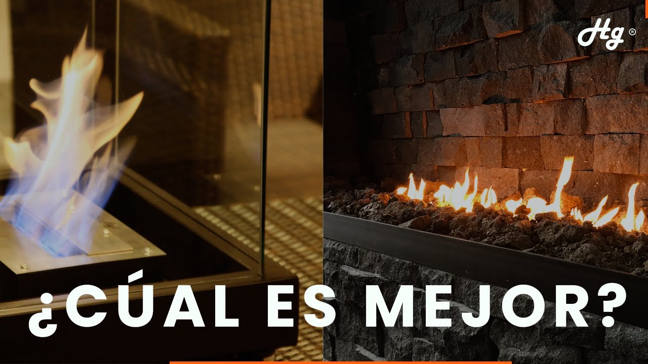 Chimeneas de Gas Vs. Etanol Que te conviene más