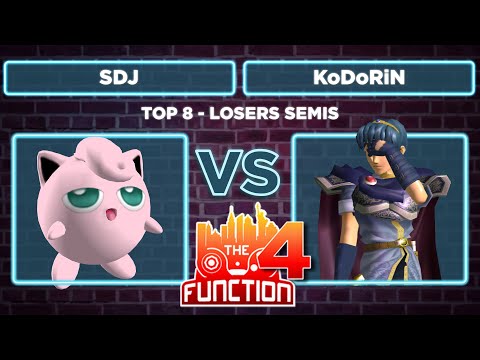 The Function 4: SDJ vs KoDoRiN - Losers Semis  SSBM