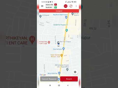 Aplicativo de táxi vermelho versão 3.2.0.1 Taxas de licitação e espera.