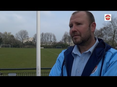 Interviews na afloop United/DAVO-v.v. Kagia