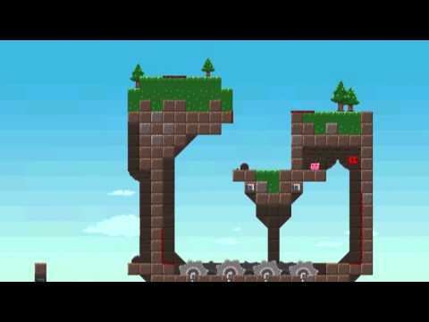 Let's Blind run Super Meat boy part 1