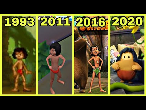 Evolution of  Mowgli in Video Games [1993 - 2020]