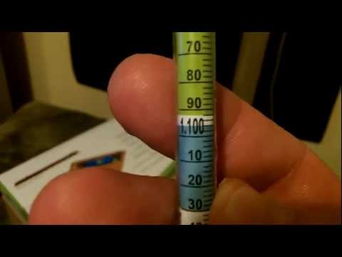 How to use hydrometer to check specific gravity of wine or b...