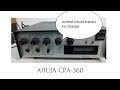 Ahuja Cpa 360 Amplifier Repair In Telugu