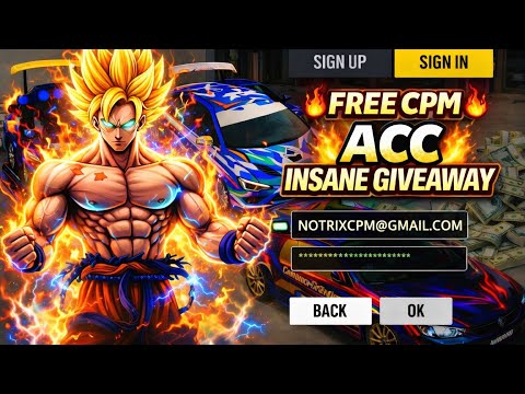 😱 “Free Account Giveaway | High CPM Premium cars !free🎁