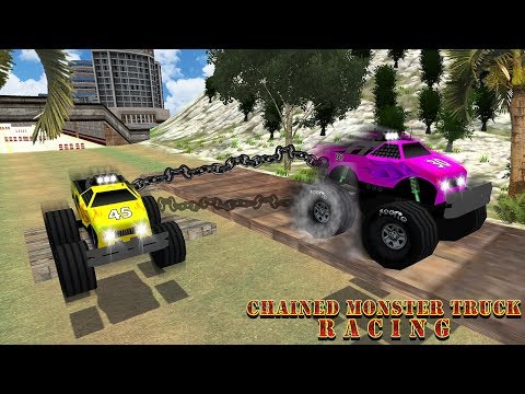 Chained Monster Truck Racing Video