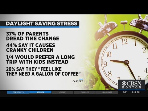 調查:夏令時讓家長們倍感壓力 (Survey: Daylight Saving Time Stresses Parents Out)