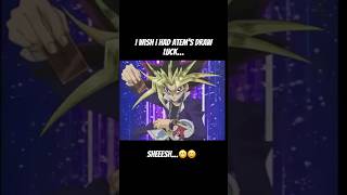 Yugi’s drawer luck is unmatched… #yugioh #anime #darkmagician #gaming #branded #tcg #ocg #yugi #atem