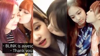 WHEN LISA KISSES JISOO, JENNIE AND ROSE
