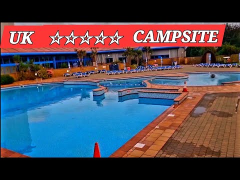 HENDRA CAMPSITE NEWQUAY CORNWALL. 5 star gold tour. (Things to do on site) family holiday ideas