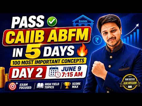 CAIIB first attempt strategy video class by Learning Sessions