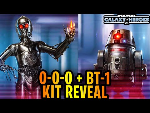 BT-1 and 0-0-0 Kit Reveal - New Dr. Aphra Requirements? - Star Wars: Galaxy of Heroes