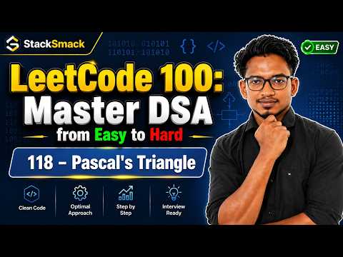 Leetcode 118 Solvedpascals Triangle Best Java Solution Dynamic Programming Explained Yt