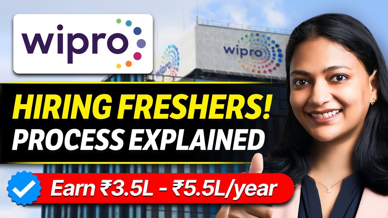 Wipro HIRING Process For FRESHERS| Full Details