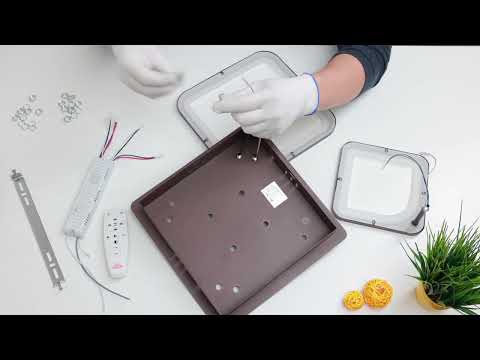 Инструкция по сборке потолочного светильника Concepto 21700 4+4 Coffee, Schaffner