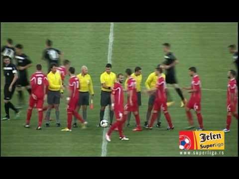 JSL 2013/14: 6.Kolo Radnički 1923 - Donji Srem 2:0 (2:0)