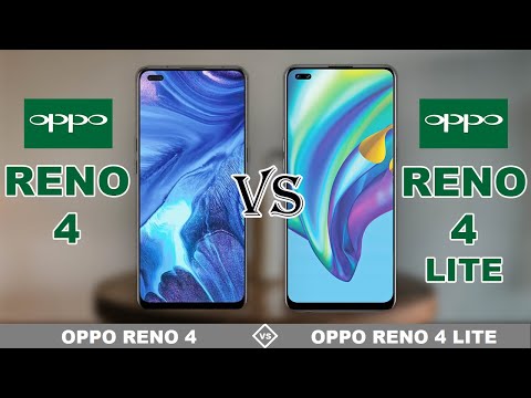 OPPO RENO 4 vs OPPO RENO 4 LITE | Full Specs Comparison